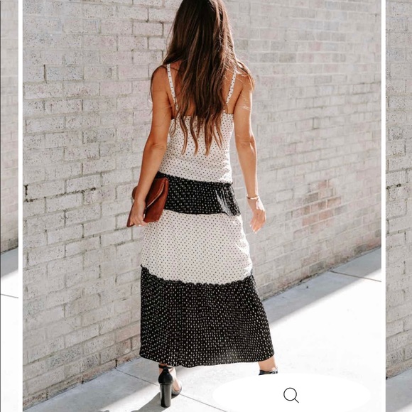 Brand New Black and White Dress - Picture 3 of 3